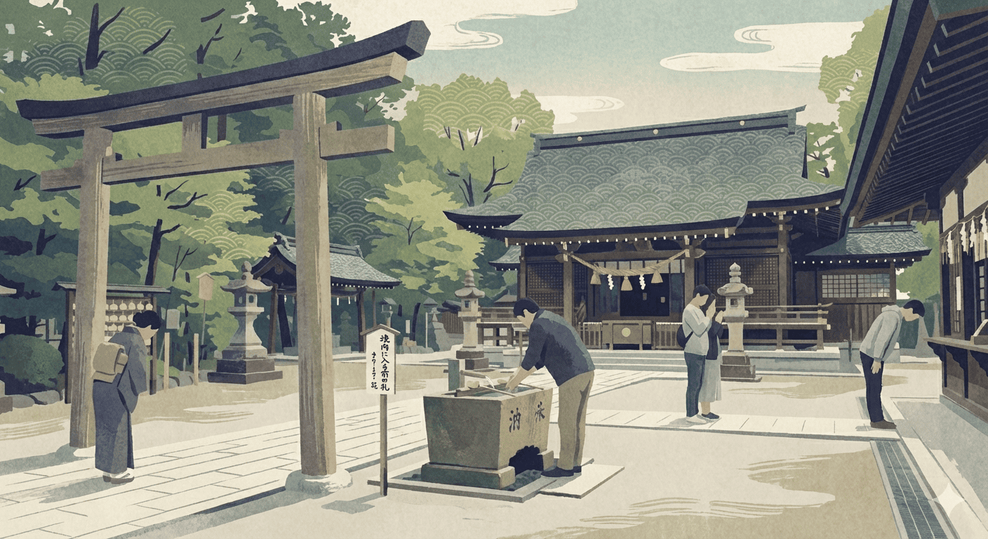 参拝方法と神社での過ごし方