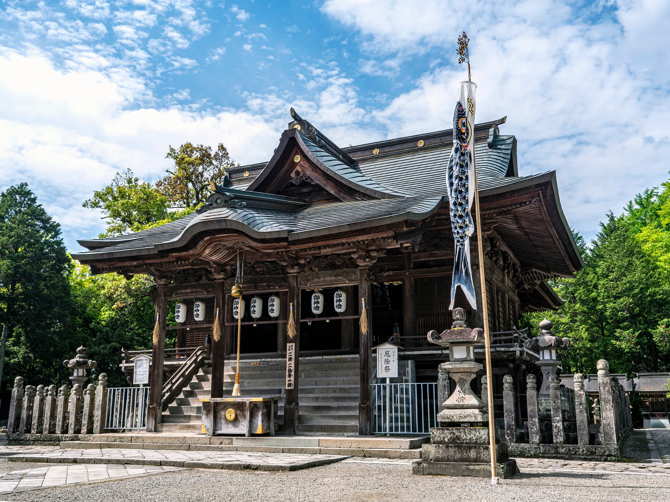 大原八幡宮の写真